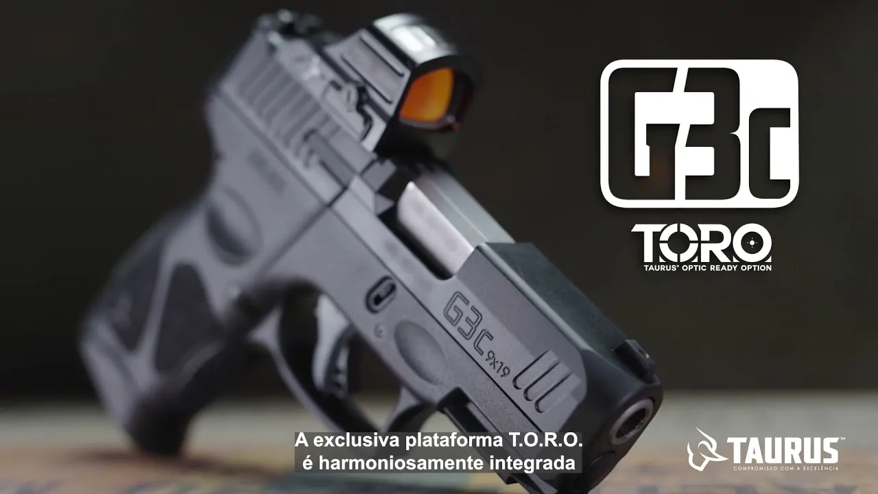 PISTOLA TAURUS G3C T.O.R.O - CAL. 9MM