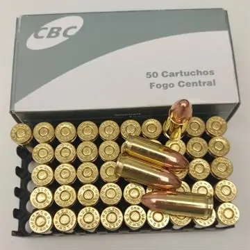 MUNIÇÃO CBC ETOG 124GR 9MM (UNIDADE)